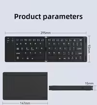 Mini Foldable Bluetooth Keyboard